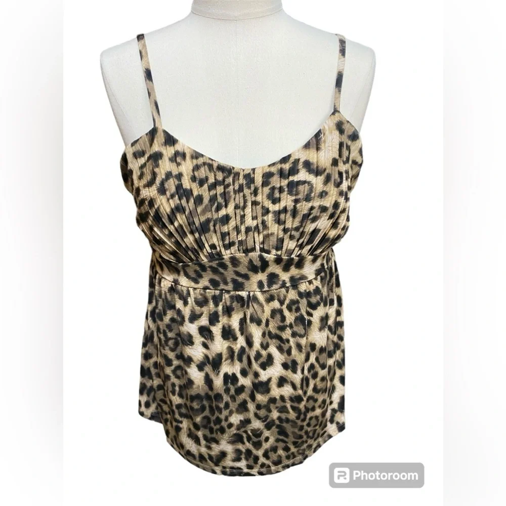 INC international concepts animal print cami size L